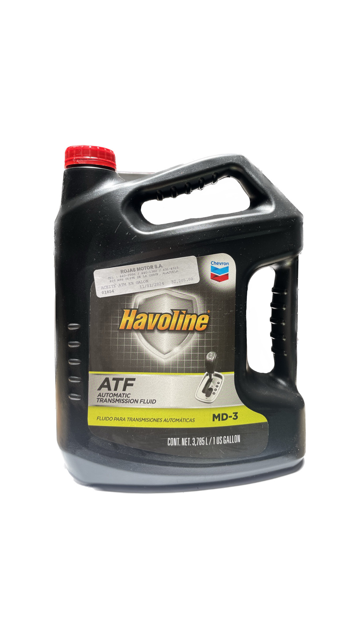 Aceite automatico Galon MD 3 Havoline Repuestos Carros Vehiculos Costa Rica Automotrices