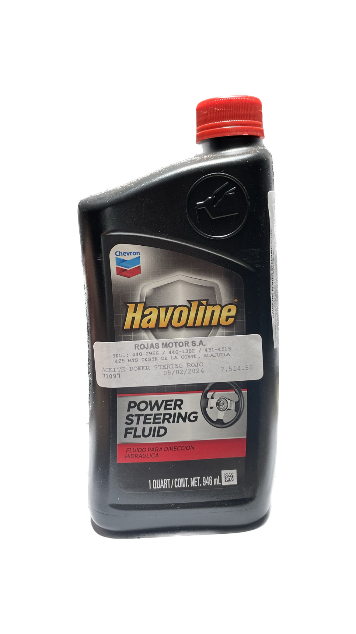 Aceite power Havoline para direccion hidraulica Repuestos Carros Vehiculos Costa Rica Automotrices