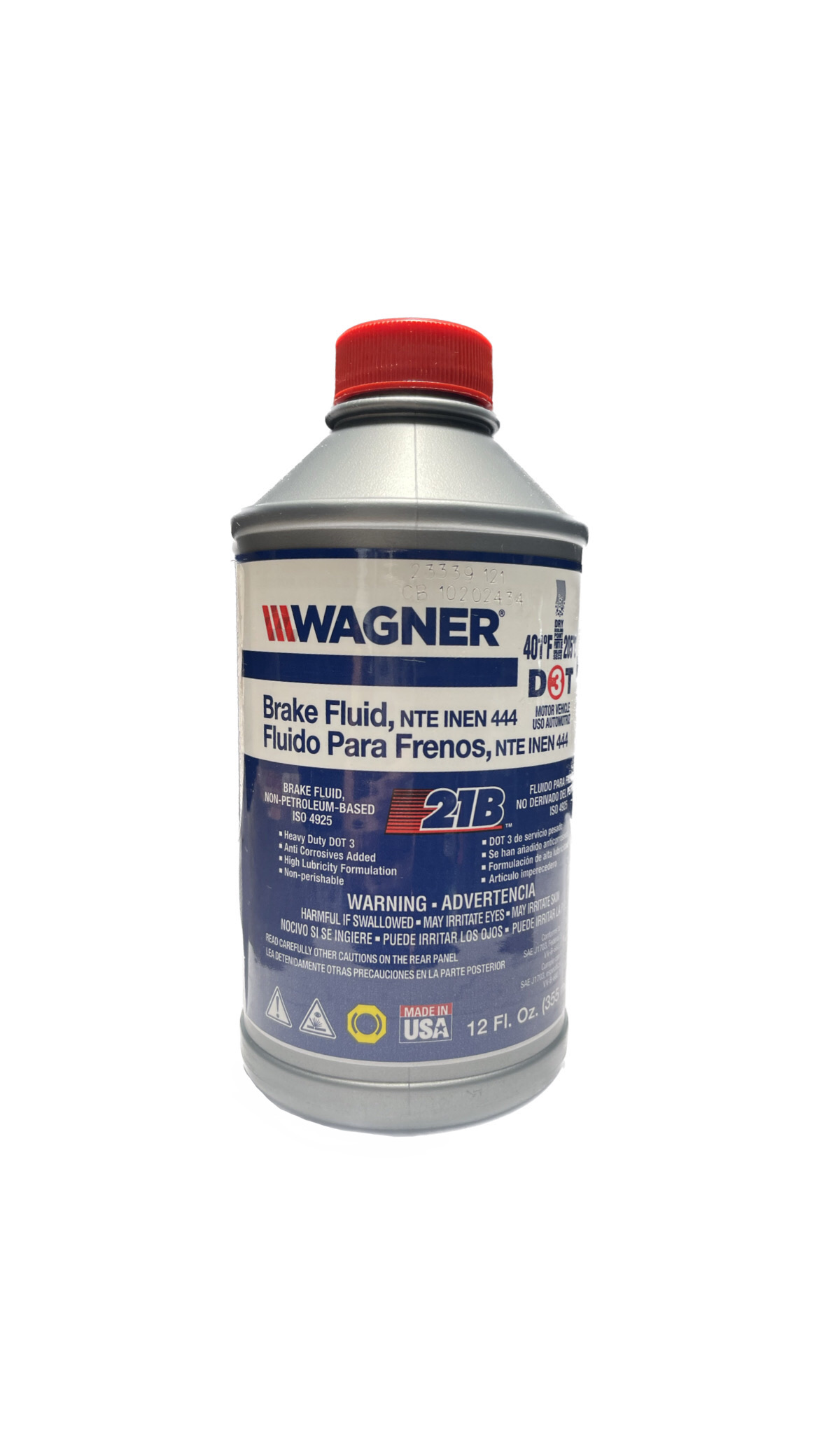 Liquido de frenos 12onz Wagner Repuestos Carros Vehiculos Costa Rica Automotrices